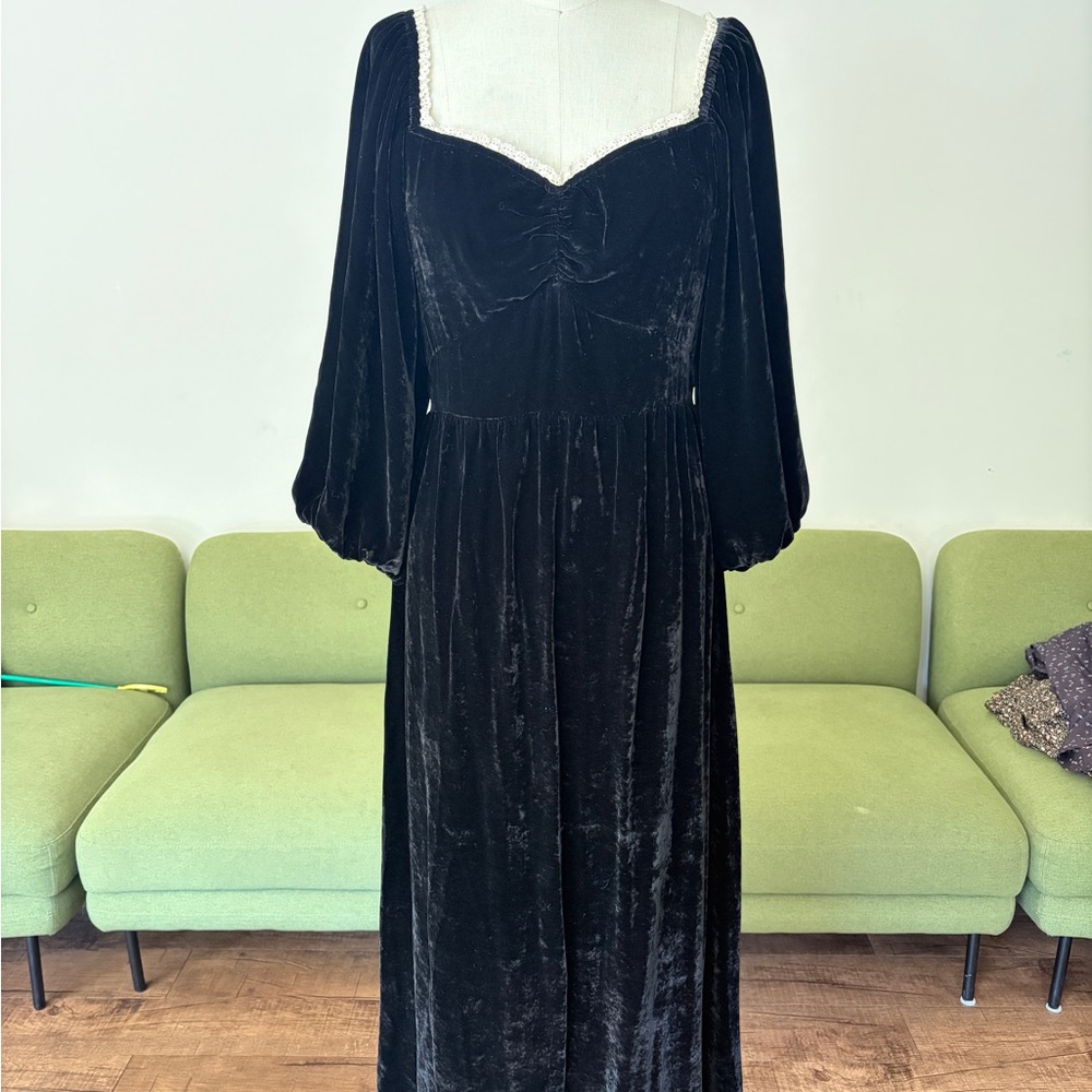 Christy Dawn Velvet Peyton Dress Size M